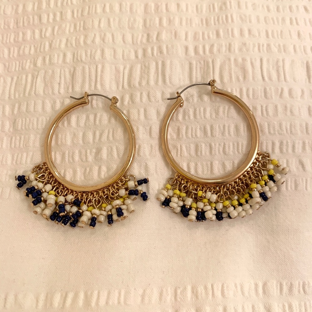 Lord & Taylor Gold Hoop Earrings